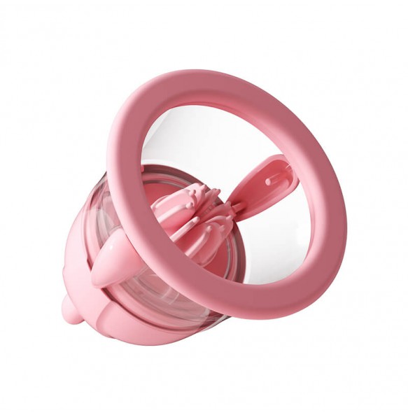 MizzZee - Kissing Bear Licking Sucking Breast Cup (Chargeable - Pink)